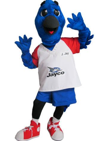 Jayco J. Jay Mascot Costume