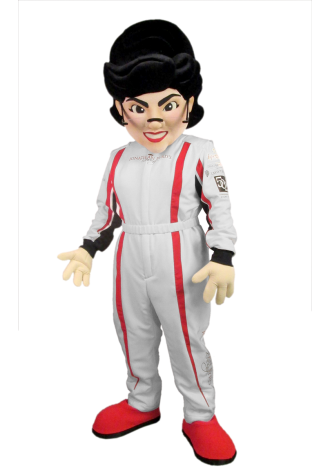 Jonathan Byrd's Racing Ginny 500 Mascot Costume
