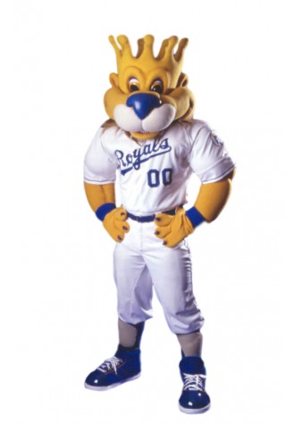 Kansas City Royals Sluggerrr Mascot Costume