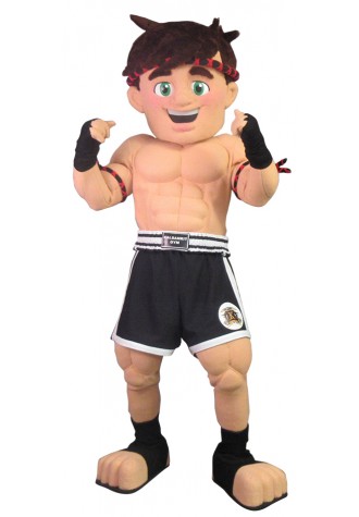 Kara Green (Kalsamrit Gym) Fighter Mascot Costume