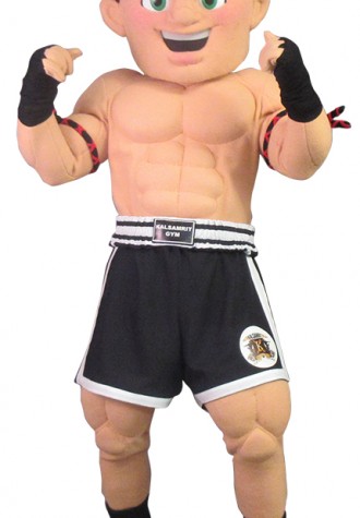 Kara Green (Kalsamrit Gym) Fighter Mascot Costume