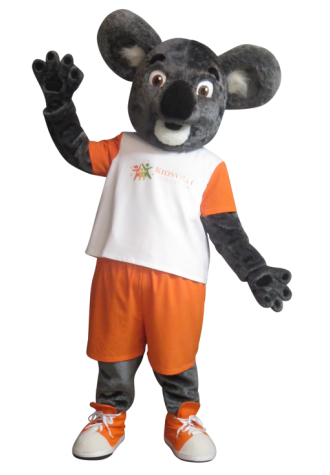Kidsville Fun Center Kasey Koala Mascot Costume