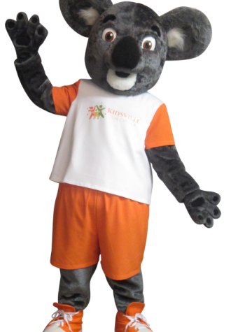 Kidsville Fun Center Kasey Koala Mascot Costume