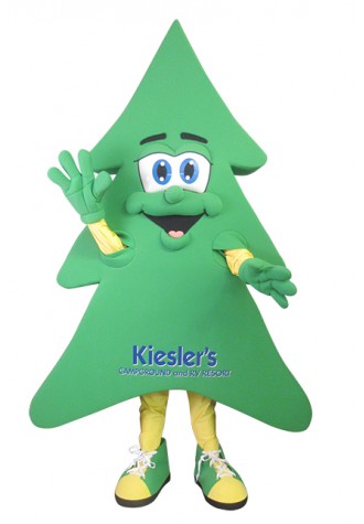 Kiesler's Campground Tree Mascot Costume
