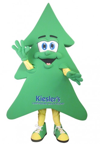 Kiesler's Campground Tree Mascot Costume