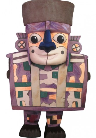 Kimbell Art Gallery Wari Man Mascot Costume