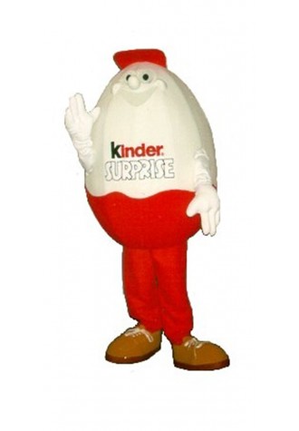Kinder Kinder Egg Mascot Costume