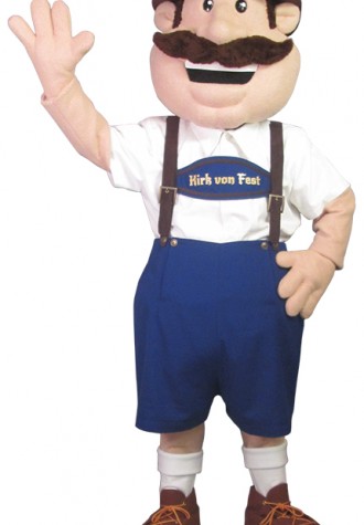 Kirchenfest Kirk VonFest Mascot Costume