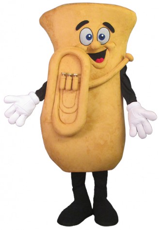 Kirchenfest Tuba Mascot Costume