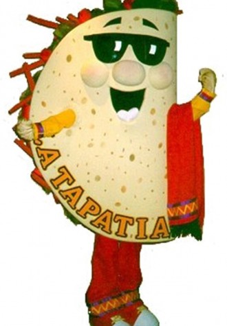 La Tapatia Paco Taco Mascot Costume