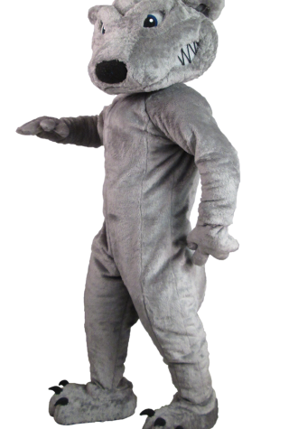 Lakehead University Wolfie Mascot Costume