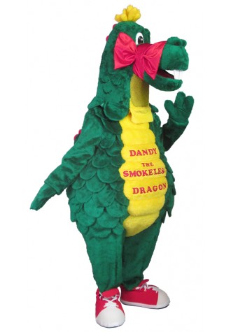 Lassen County Public Health Dandy the Smokeless Dragon Mascot Costume