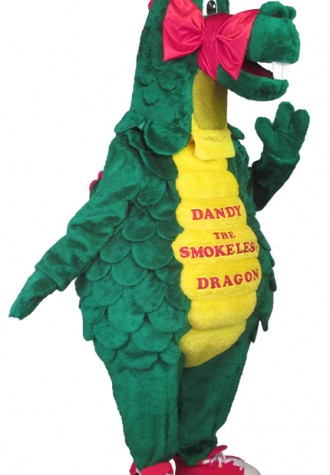 Lassen County Public Health Dandy the Smokeless Dragon Mascot Costume