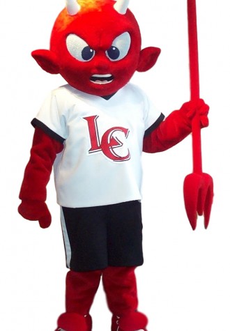 Lawrence County HS Big Red Mascot Costume