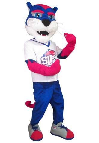 LETTER_FIVE design Panther Mascot Costume