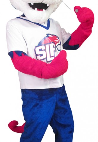 LETTER_FIVE design Panther Mascot Costume