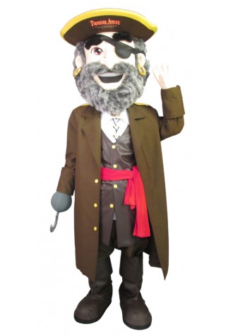 Levin Service Company Pirate Mascot Costume