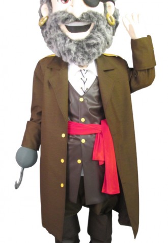 Levin Service Company Pirate Mascot Costume