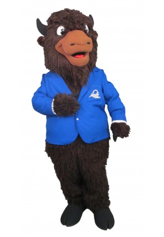 Living Sky Casino Chip the Buffalo Mascot Costume