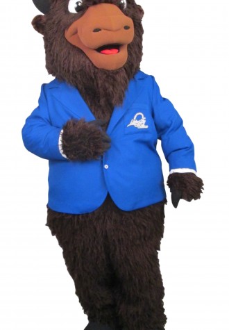 Living Sky Casino Chip the Buffalo Mascot Costume
