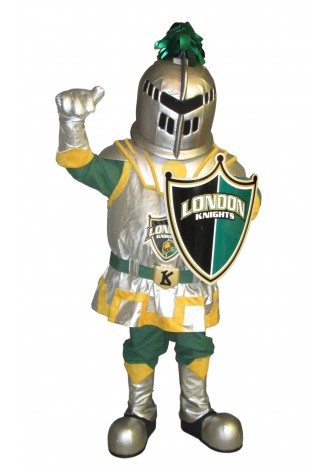London Knights Scorey Mascot Costume