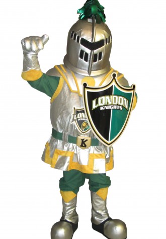London Knights Scorey Mascot Costume