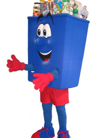 Longview Library GAPPY Mascot Costume