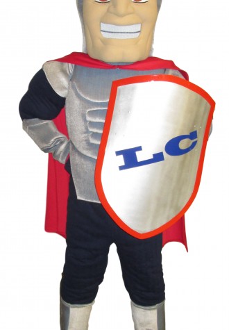 Loyalist College Lancer Mascot Costume
