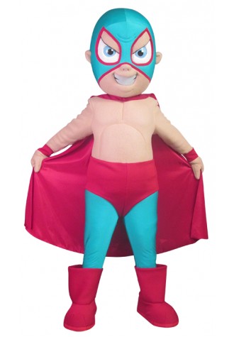 Lucharitos Kid Lucha Mascot Costume