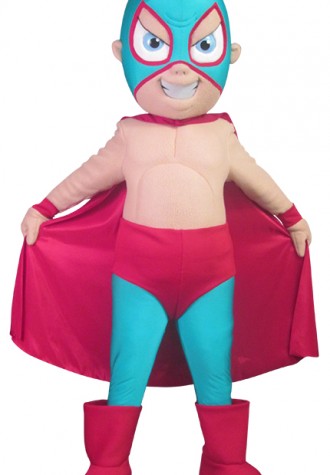 Lucharitos Kid Lucha Mascot Costume