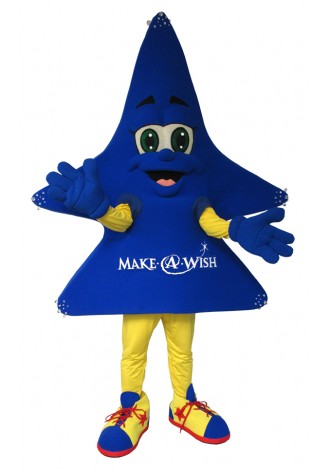 Make A Wish Foundation Stella the Star Mascot Costume