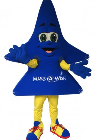 Make A Wish Foundation Stella the Star Mascot Costume