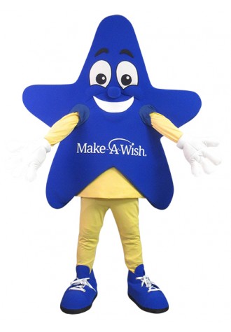 Make A Wish Sammy the Star Mascot Costume