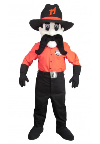 Manton Consolodated School Sheriff Mascot Costume