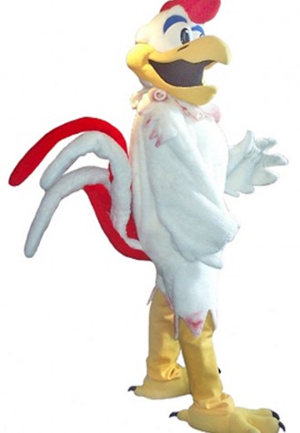 Maple Lodge Farms Rock Rooster Mascot Costume