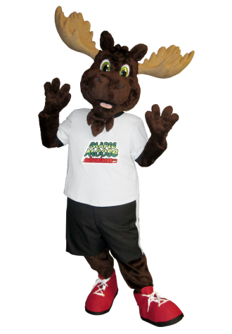 Maple Moose Adventures Maple Moose Mascot Costume
