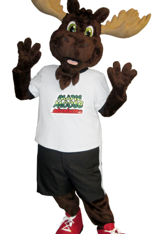Maple Moose Adventures Maple Moose Mascot Costume