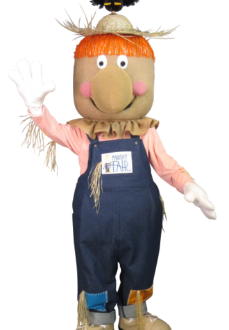 Markham Fair FairCrow Mascot Costume