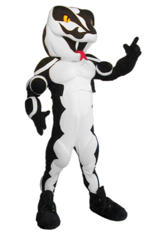 Medicine Hat College Rowdy the Rattler Mascot Costume