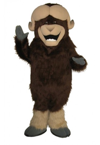 Mercer Business Omingmak Muskox Mascot Costume