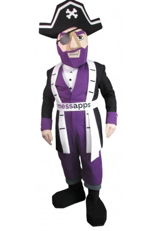 Messapps Pirate Mascot Costume