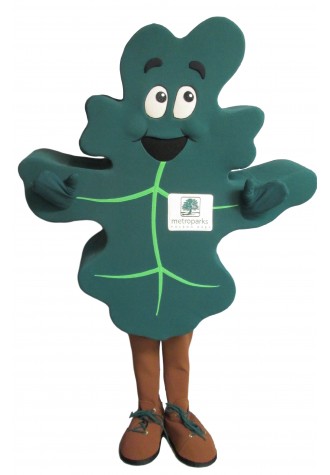 Metroparks of Toledo Otis the Oak Leaf Mascot Costume