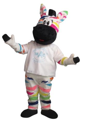 Michigan Autism Conference Spectrum Mascot Costume
