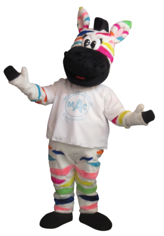 Michigan Autism Conference Spectrum Mascot Costume