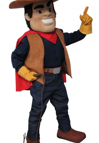 MidAmerica Nazarene University Pioneer Mascot Costume