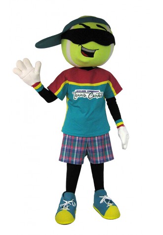 Midland Tennis Community Center Tennis the Menace Mascot Costume