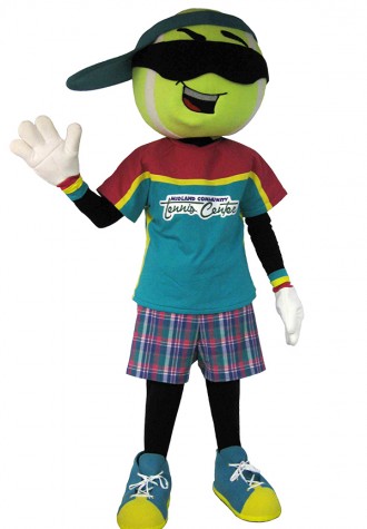 Midland Tennis Community Center Tennis the Menace Mascot Costume