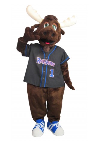 Midland Rockhounds Juice the Moose Mascot Costume