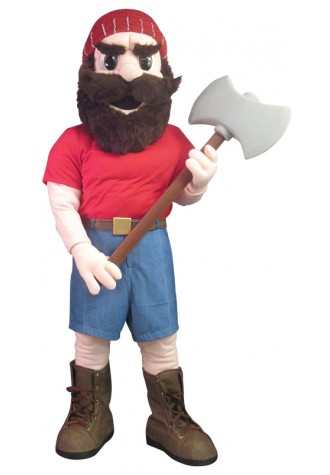 Minor Hockey of Alberta Jack the Hault Haka Mascot Costume