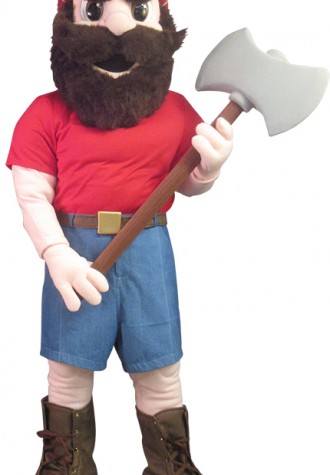 Minor Hockey of Alberta Jack the Hault Haka Mascot Costume
